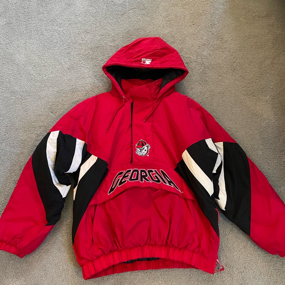 Vintage STARTER UGA Bulldogs Jacket Size: Large